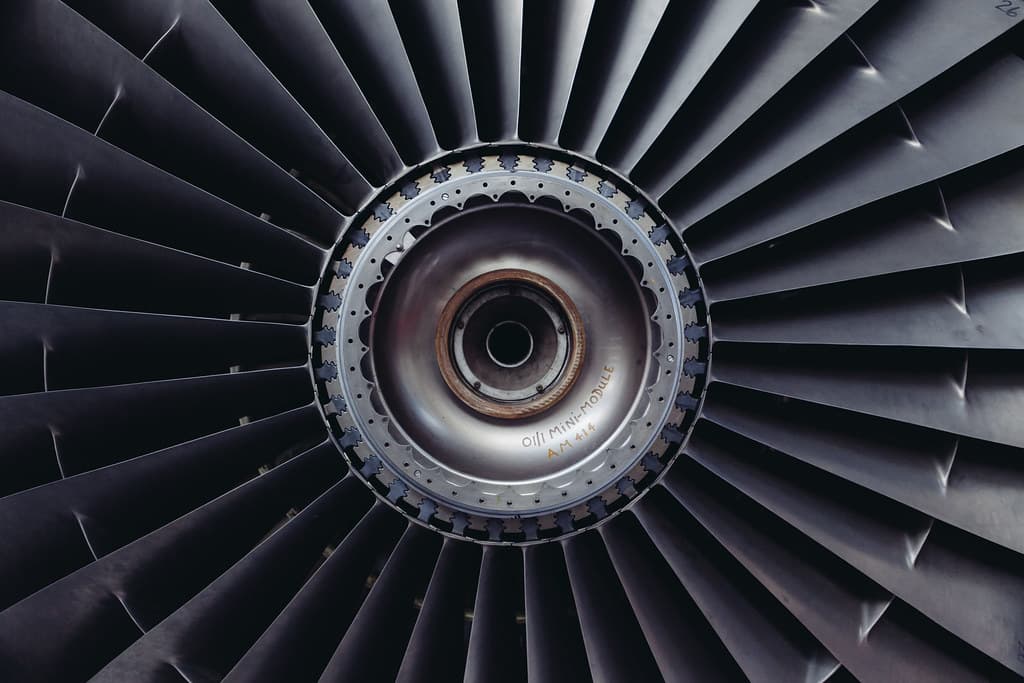 Geometric Air Fan Background Pattern