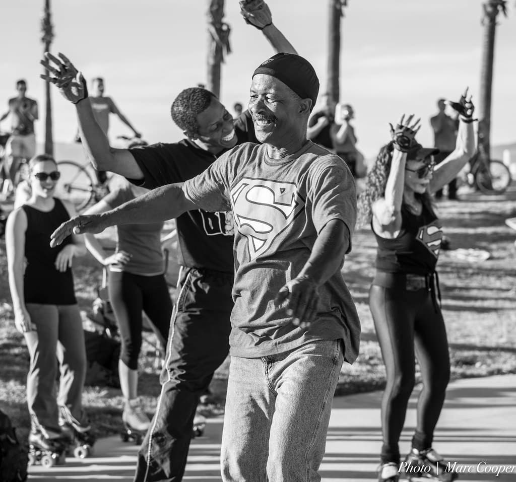 Venice Beach Boardwalk : Roller Dancers