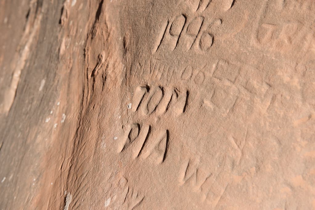 Carved Graffiti