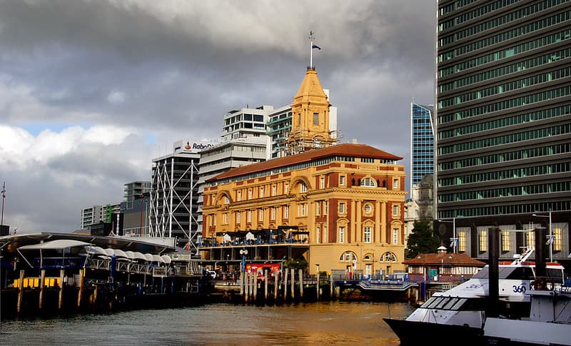 The Ferry Building.