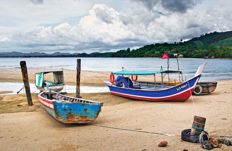 Fishing Boats, Langkawi, Malaysia