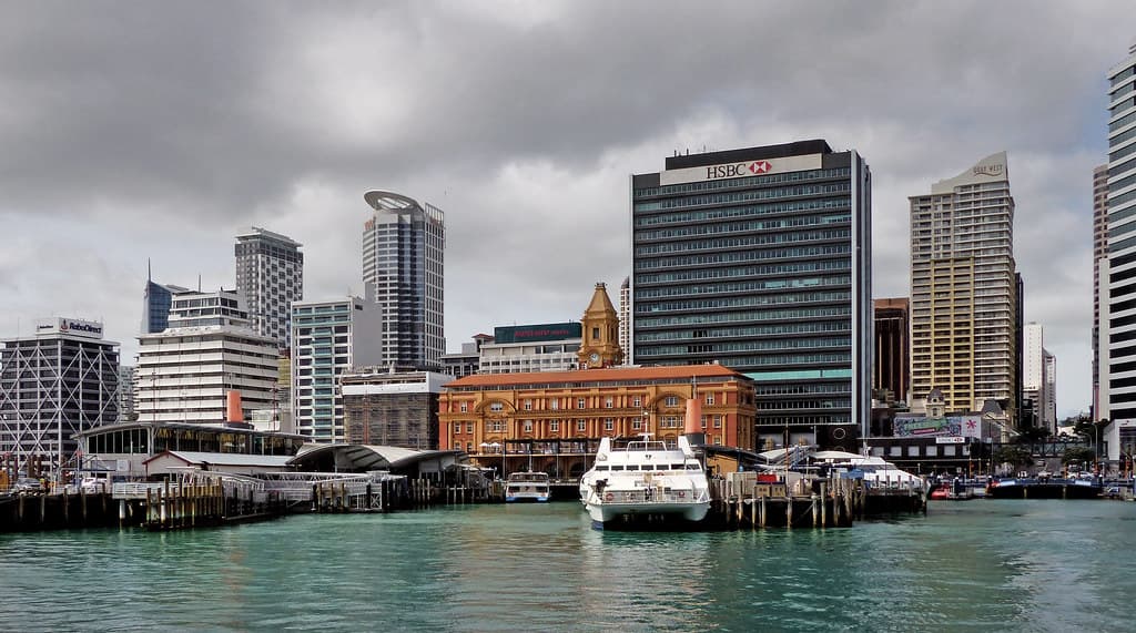 Ferry Building and Terminal.Auckland.