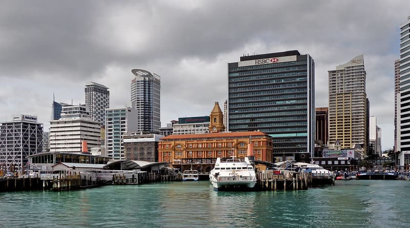 Ferry Building and Terminal.Auckland.