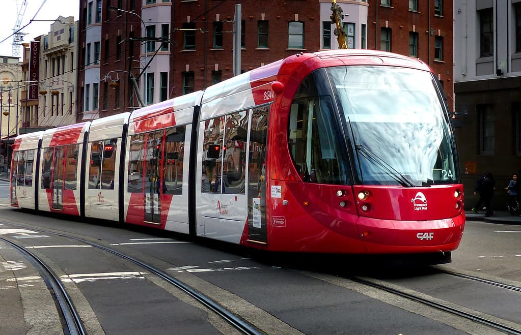 Light rail in Sydney