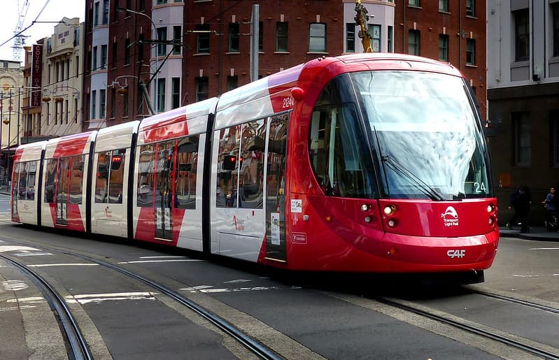 Light rail in Sydney
