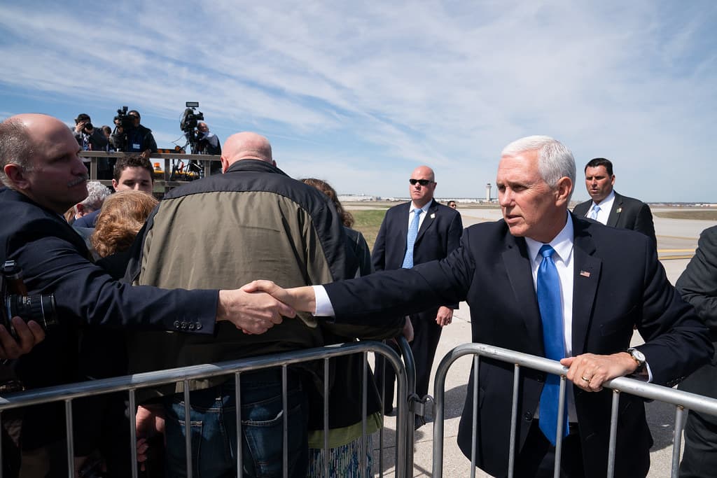 Vice President Mike Pence Visits a Ford Factory