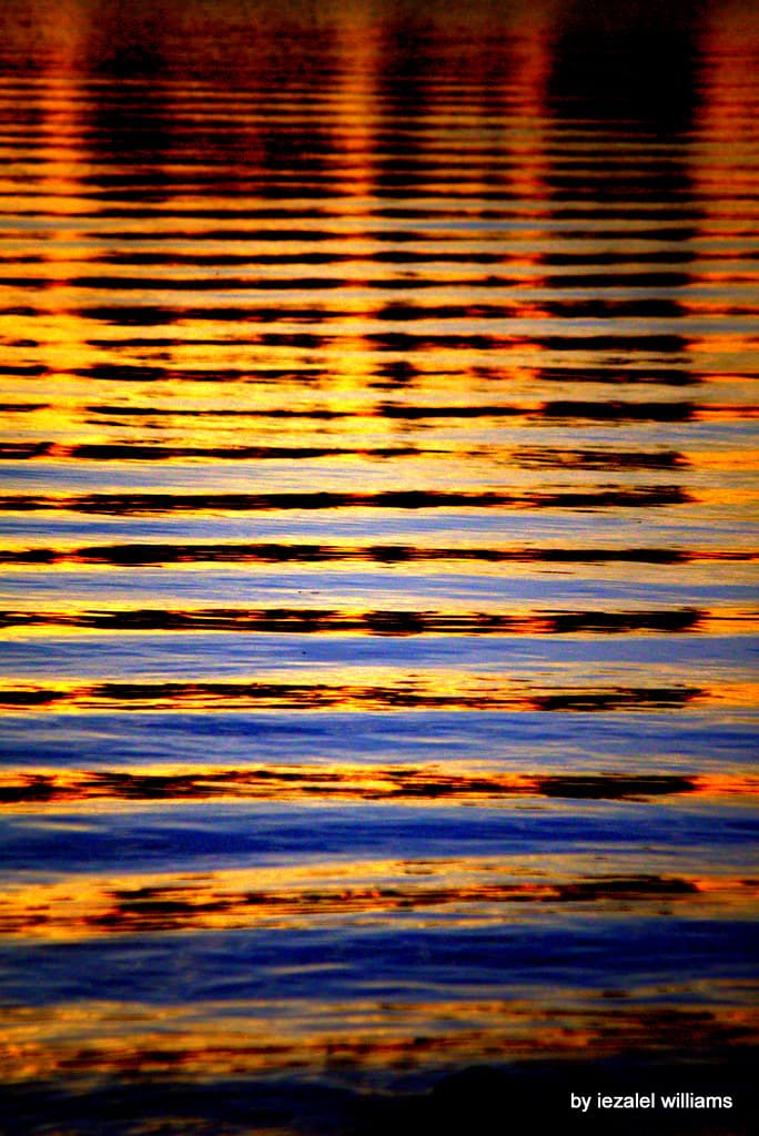 Water at sunset by iezalel williams IMG 9983-001