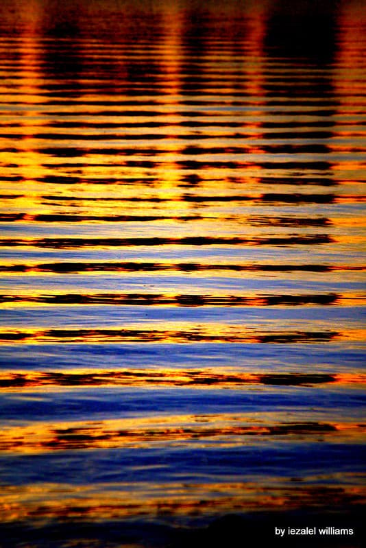 Water at sunset by iezalel williams IMG 9983-001