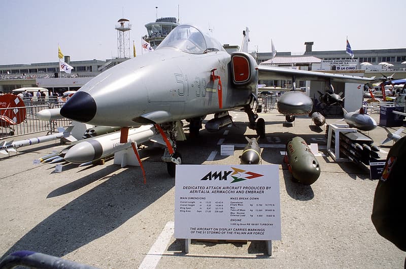 Italian-Brazilian AMX aircraft