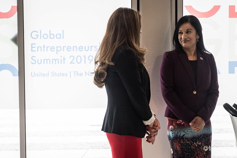 Participants Networking at the 2019 Global Entrepreneurship Summit