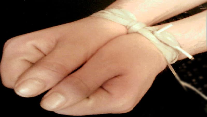 More hands tied up