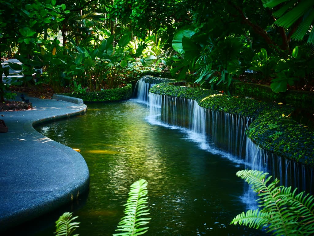 Botanic Gardens - small waterfall
