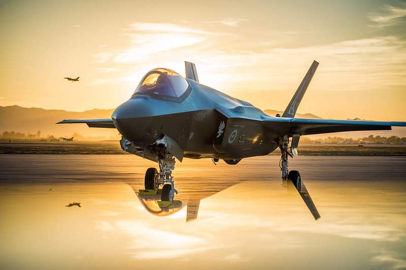 An Australian Lockheed Martin F-35A 'Lighting II' at Luke AFB