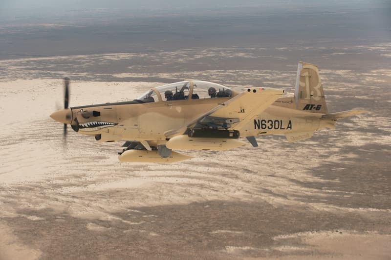 Beechcraft AT-6 'Wolverine' experimental aircraft