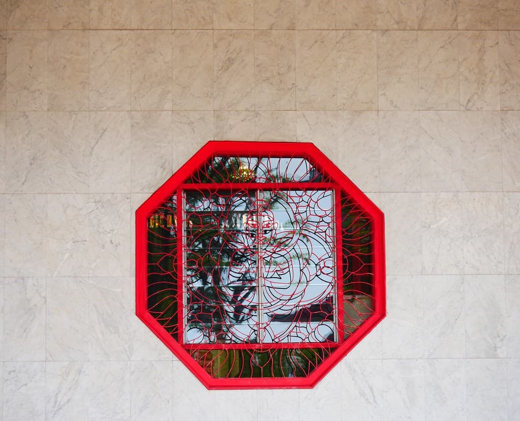 Window with grill