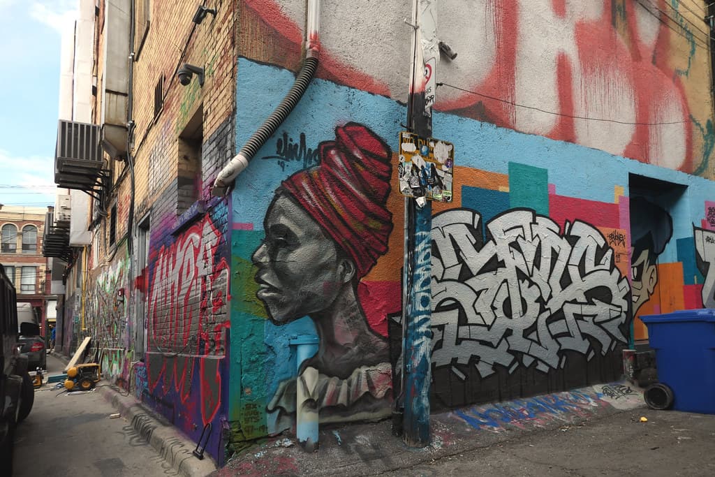 Graffiti Alley. Toronto.