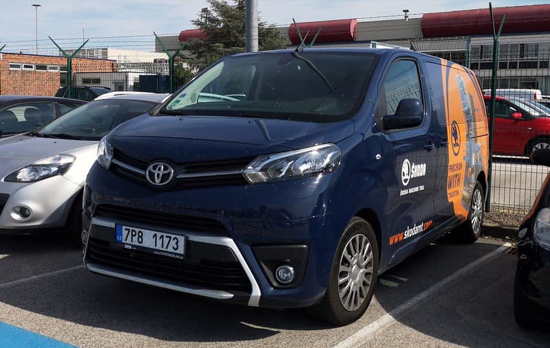 Toyota ProAce Skoda Machine tool