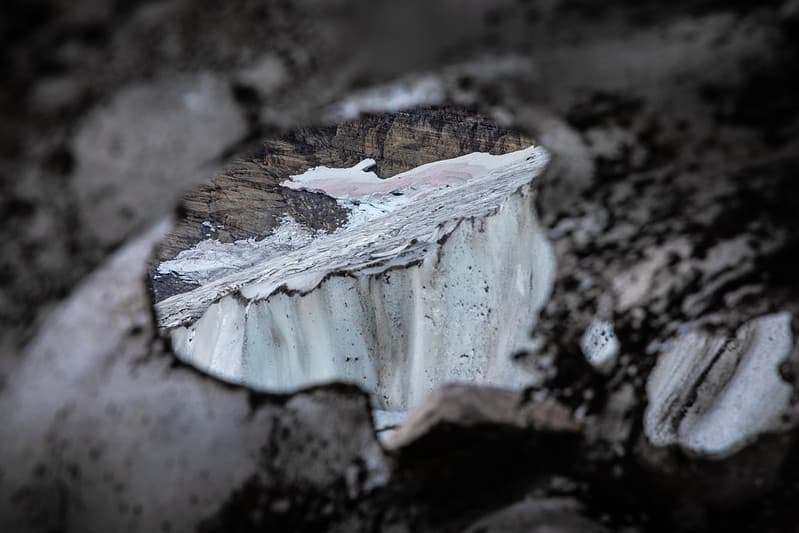 Swiftcurrent Glacier Ice
