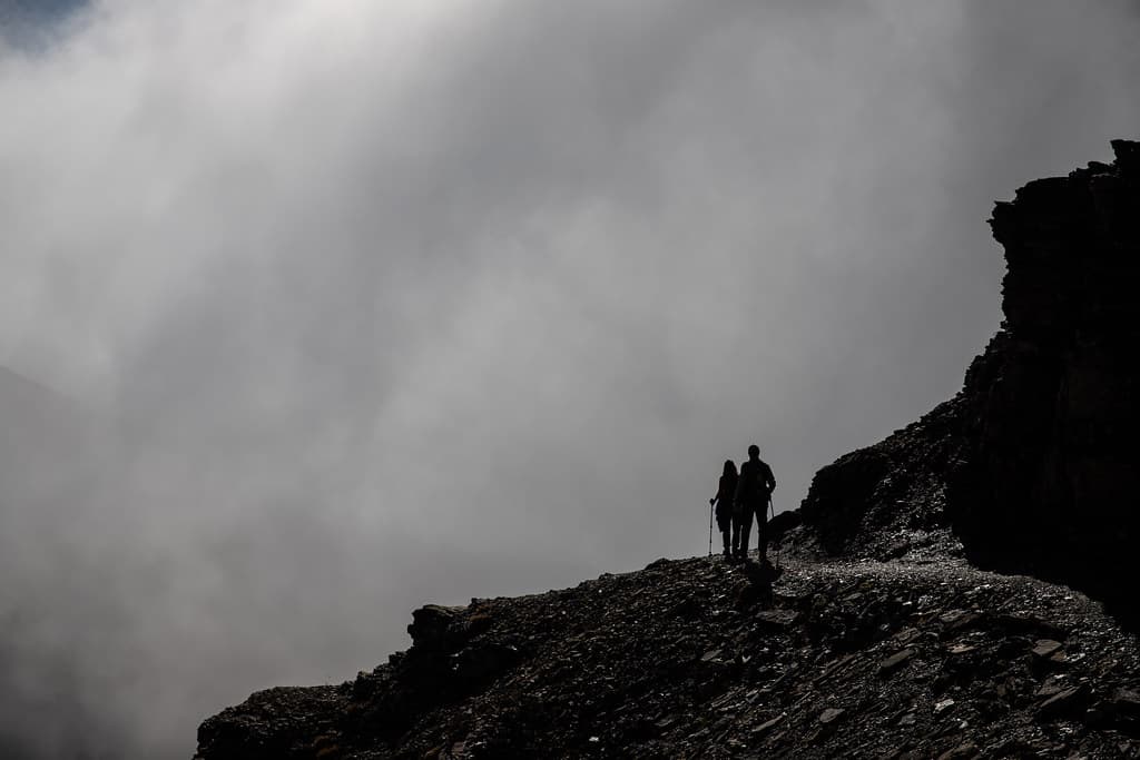 Hiking into the Clouds