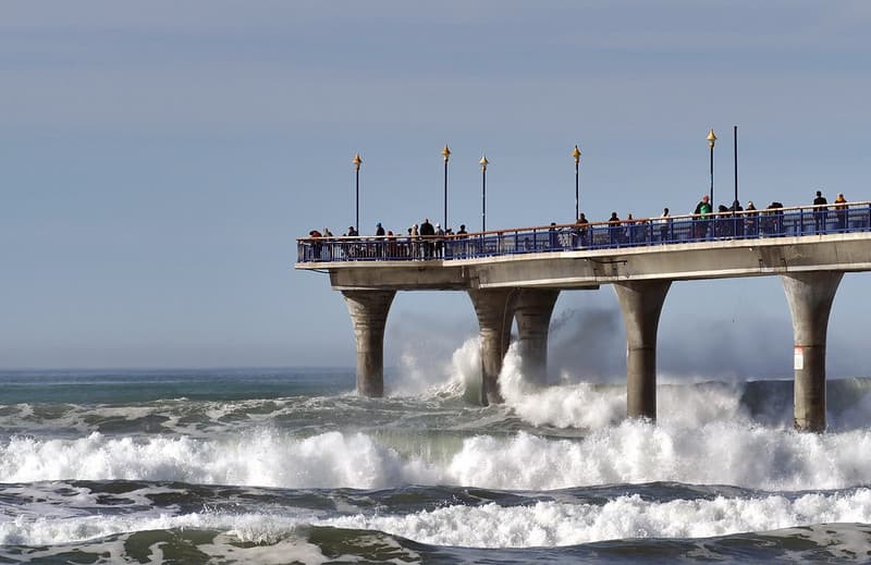 The Pier. New Brighton NZ.
