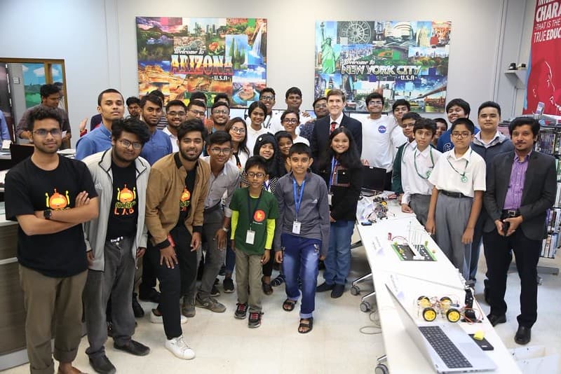 Celebrating Computer Science Education Week 2019 - Robotic Fair