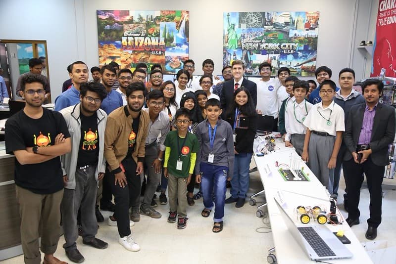 Celebrating Computer Science Education Week 2019 - Robotic Fair