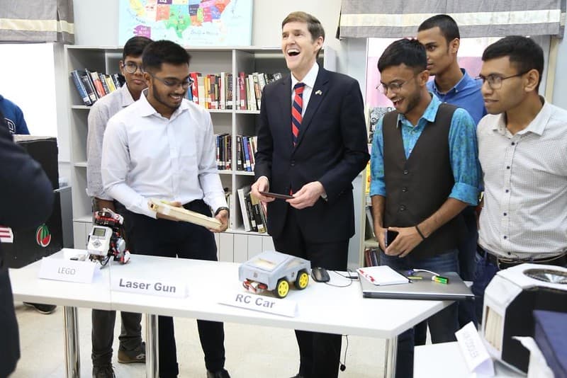 Celebrating Computer Science Education Week 2019 - Robotic Fair