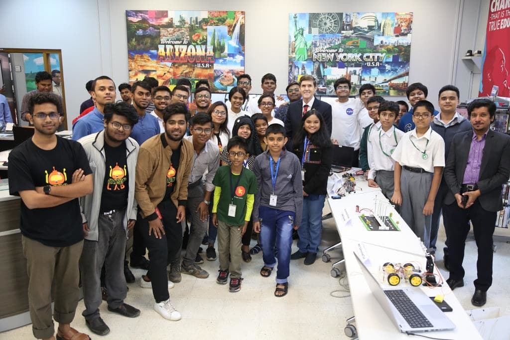 Celebrating Computer Science Education Week 2019 - Robotic Fair
