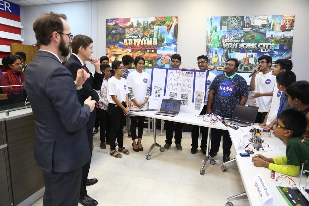 Celebrating Computer Science Education Week 2019 - Robotic Fair