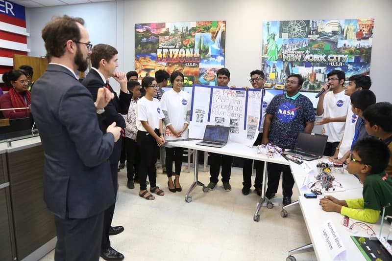 Celebrating Computer Science Education Week 2019 - Robotic Fair