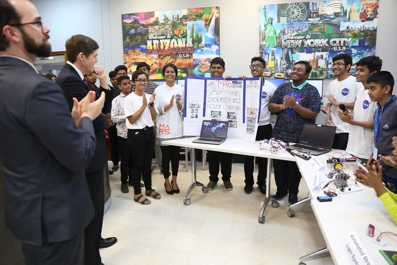Celebrating Computer Science Education Week 2019 - Robotic Fair