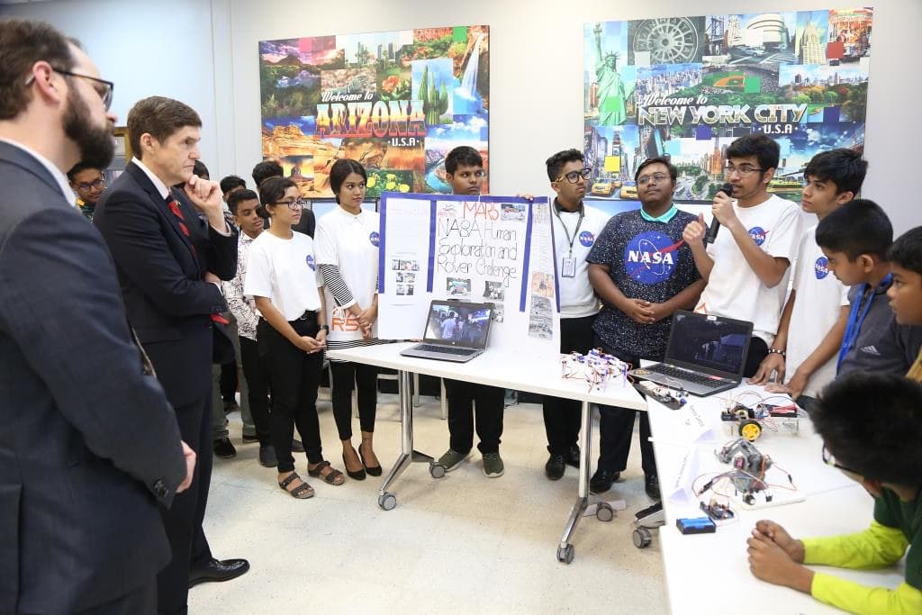 Celebrating Computer Science Education Week 2019 - Robotic Fair