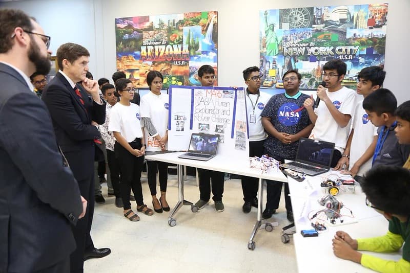 Celebrating Computer Science Education Week 2019 - Robotic Fair