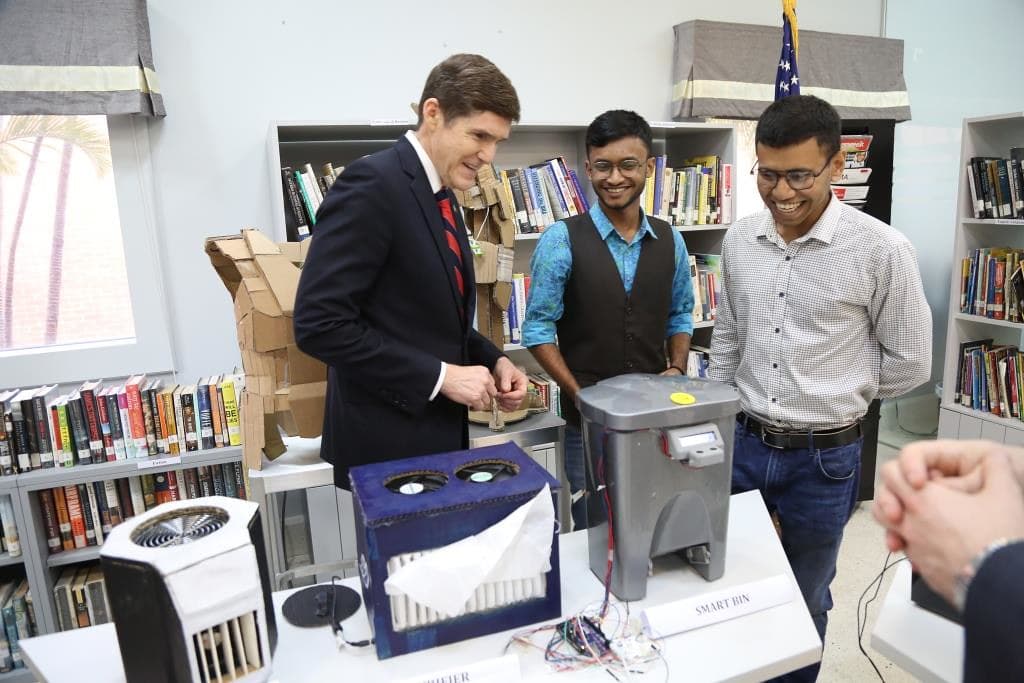 Celebrating Computer Science Education Week 2019 - Robotic Fair
