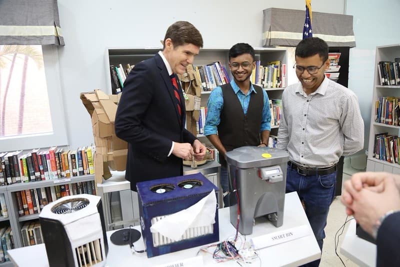 Celebrating Computer Science Education Week 2019 - Robotic Fair