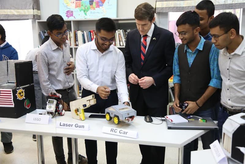 Celebrating Computer Science Education Week 2019 - Robotic Fair