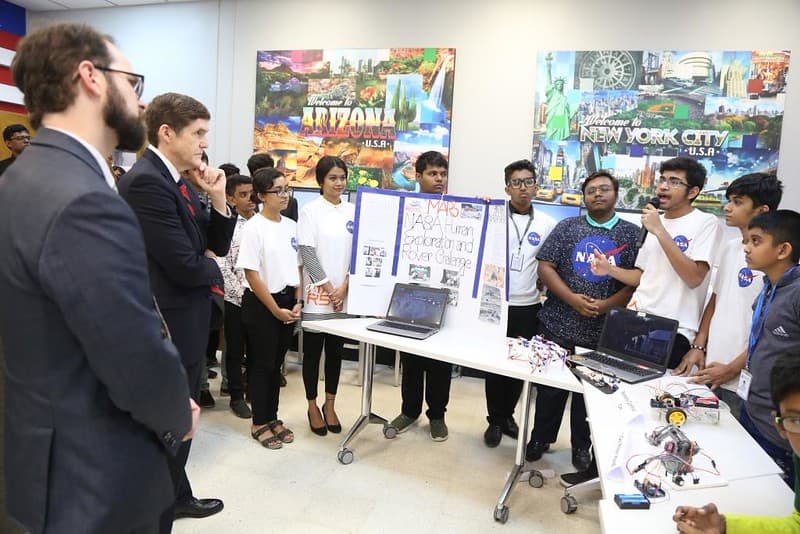 Celebrating Computer Science Education Week 2019 - Robotic Fair