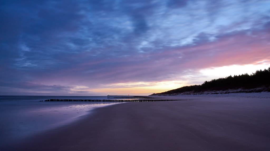 Sunrise on the beach
