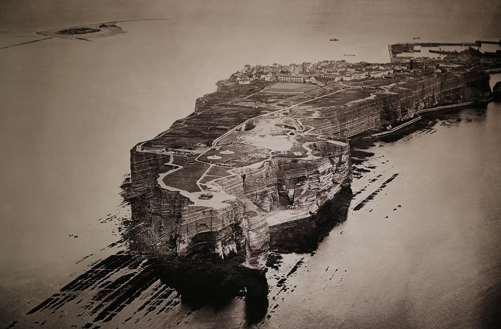 Bird's eye view, Helgoland, c. 1916