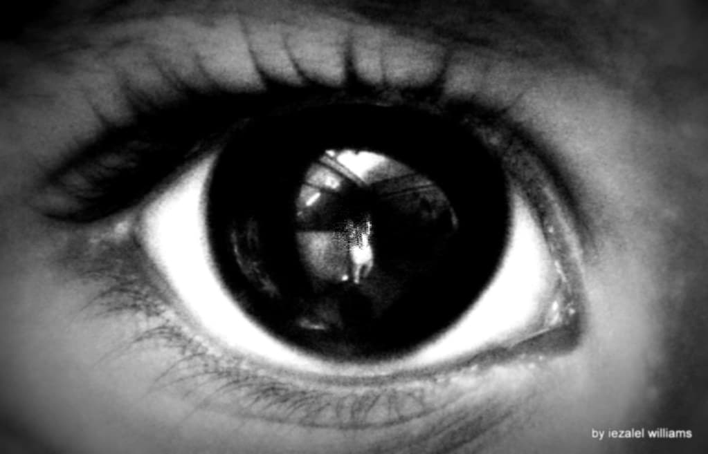 Child of Vision - Baby eye in Black and White IMG 1115-002