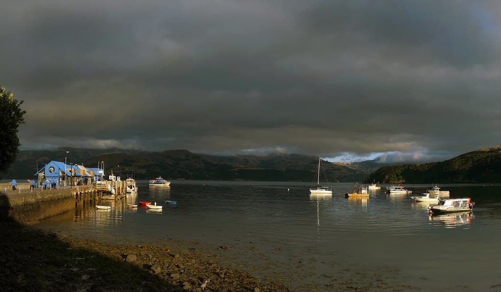Akaroa Harbour NZ.