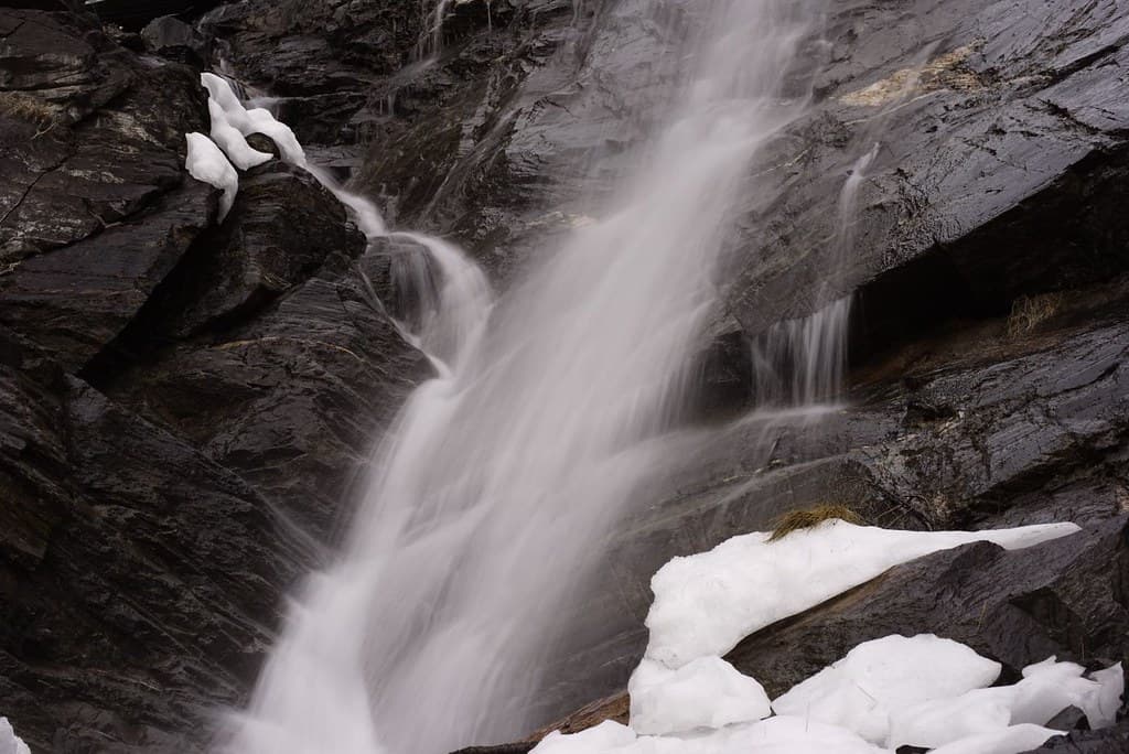 Waterfall close-up.