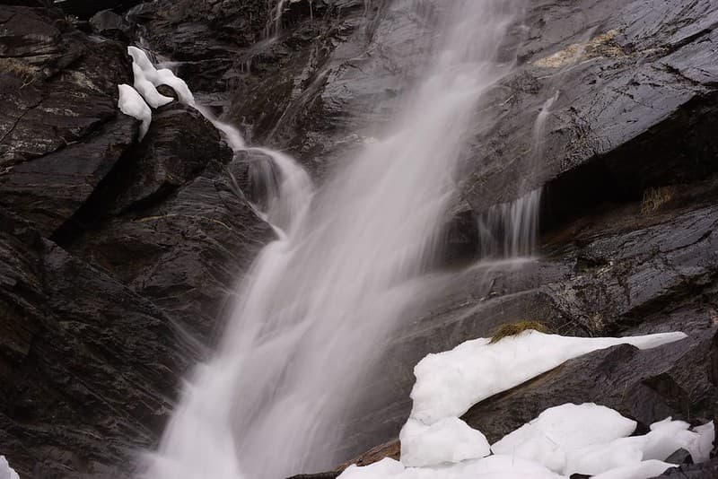 Waterfall close-up.