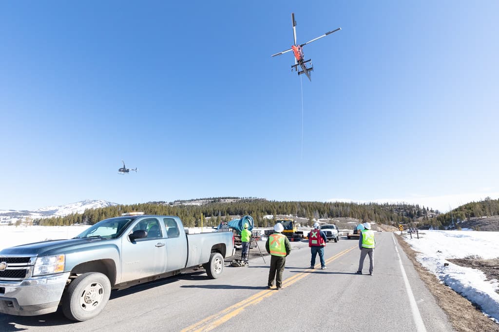 Construction, federalhighway, helicopter