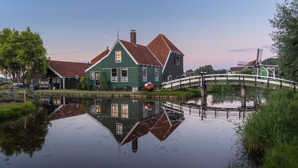 A Cheese Farm in Zaandam, Netherlands