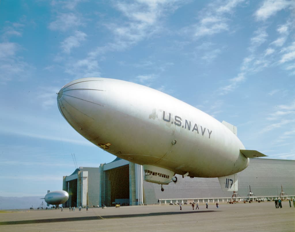 Navy L-ships at Naval Air Station Moffett Field