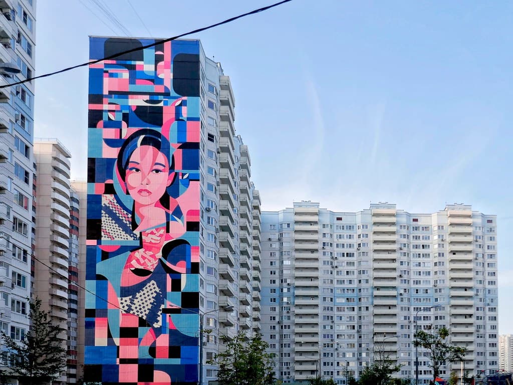 Abstract graffiti