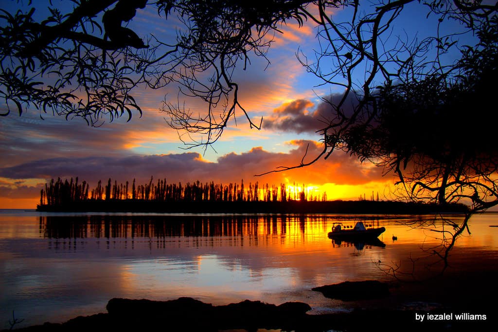 Pacific sunset 7 - Isle of Pines IMG 3971-001