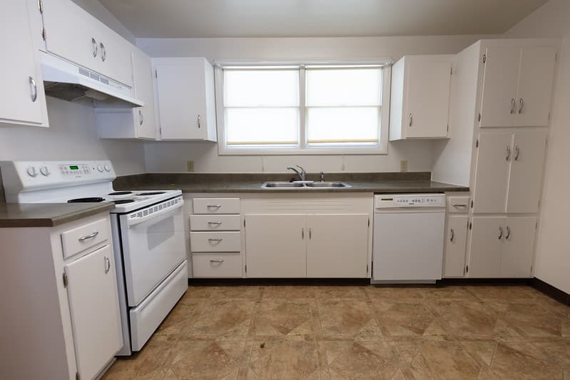 Goal 2 housing project: kitchen before