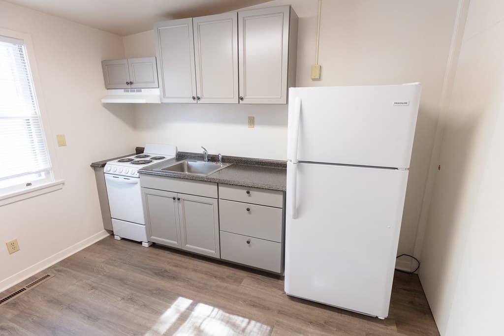 Madison Dorm Employee Housing Improvement Project: kitchen